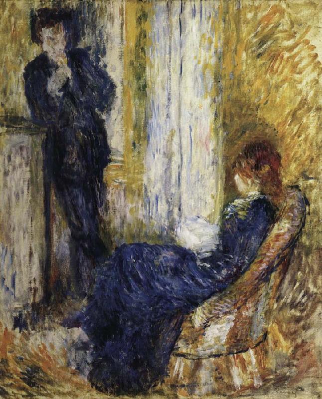 Pierre Renoir By the Fireside France oil painting art